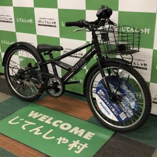 22スターゲート6Sオート サカモトテクノ ジュニアCTB マットブラック 22インチ 斜め.jpg