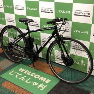 ティービーワンe(TB7B41)E.Xブラック ブリヂストン 電動クロスバイク 斜め.jpg