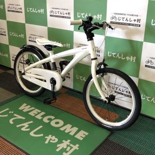 ブリヂストン レベナ(LV186) 幼児車 ホワイト 斜め.jpg