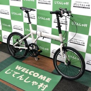 ブリヂストン F6F(LF6F21) E.Xアーバングレー 折り畳み自転車 斜め.jpg