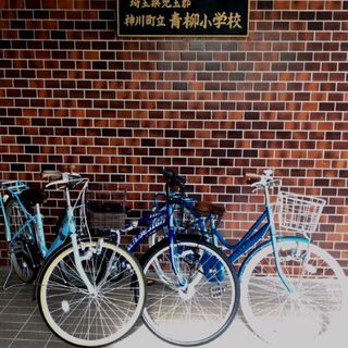 青柳小 神川町 自転車安全教室 逆光.jpg