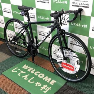 FESROAD(フェスロード)サードバイク(THIRD BIKES)ロードバイク マットブラック 斜め.jpg