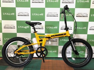 HUMMER(ハマー) FDB206FAT-BIKE 折り畳み フォールディング イエロー.jpg